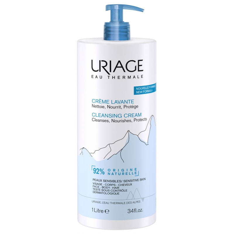URIAGE EAU THERMALE كريم منظف سعة 1 لتر