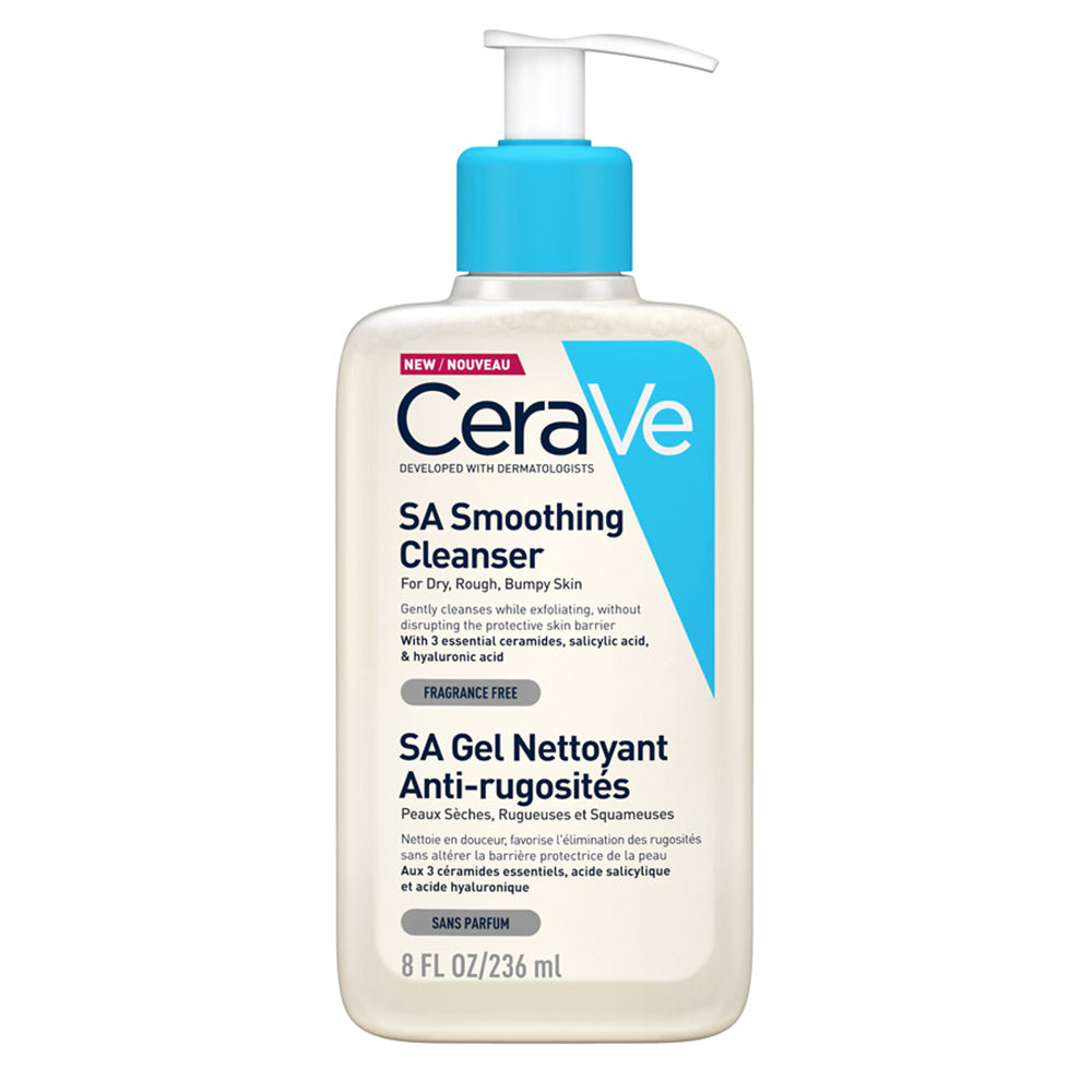 Cerave، منظف SA لتنعيم البشرة ومضاد للخشونة، 236 مل