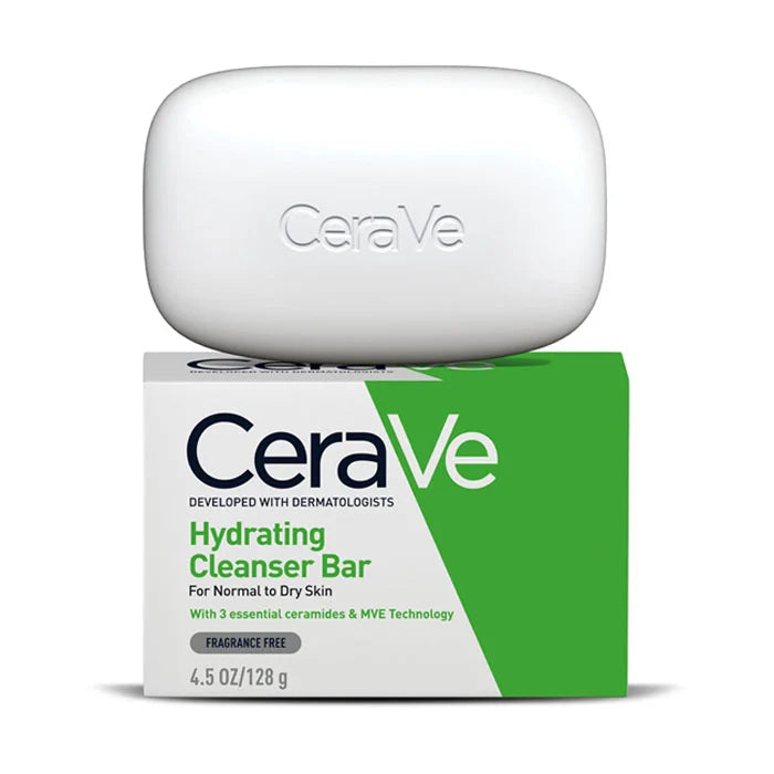 Cerave، لوح التنظيف المرطب، 128 جم