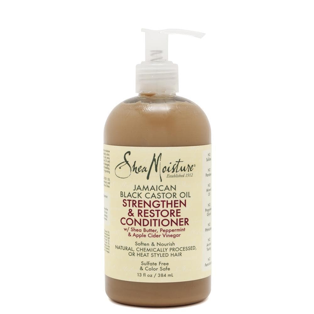 SheaMoisture، بلسم جامايكي أسود مقوي ومرمم، 384 مل