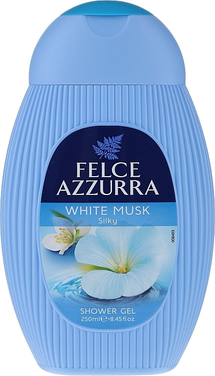 Felce Azzurra، جل استحمام بالمسك الأبيض، 250 مل