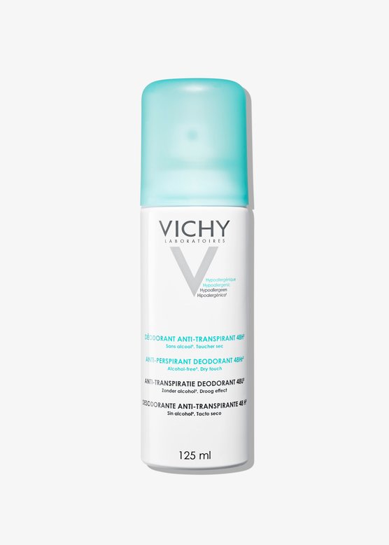 Vichy، مزيل عرق بخاخ ضد التعرق الشديد 48 ساعة، 125 مل