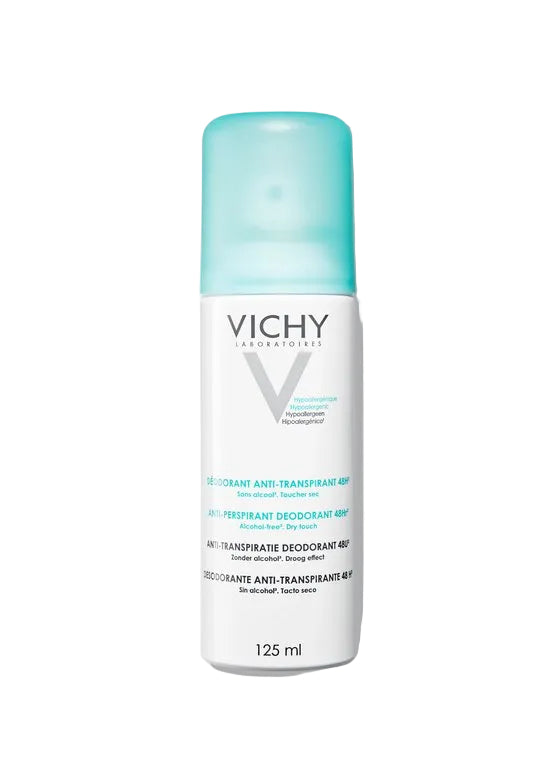 Vichy, Deodorant Spray Transpiration Intense 48H, 125 ml