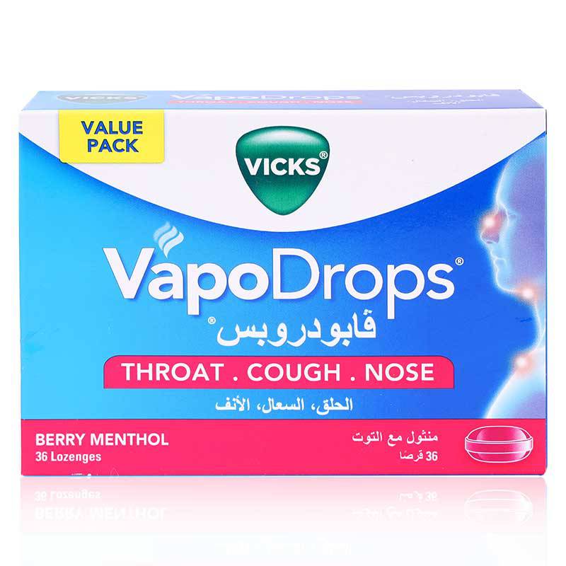 Vicks, Vapodrops 36 Berry (Unit)