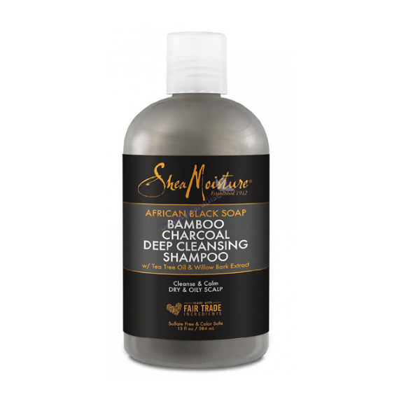 SheaMoisture، صابون الفحم الأسود الأفريقي والخيزران، 384 مل