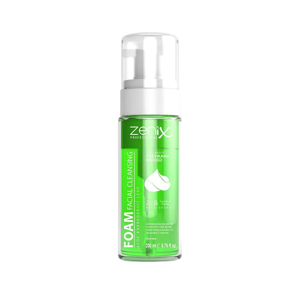 Zenix, Facial Cleansing Foam Aloe Vera, 200 ml