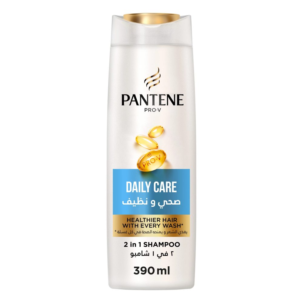 Pantene, Shampoo Daily Care, 390 ml