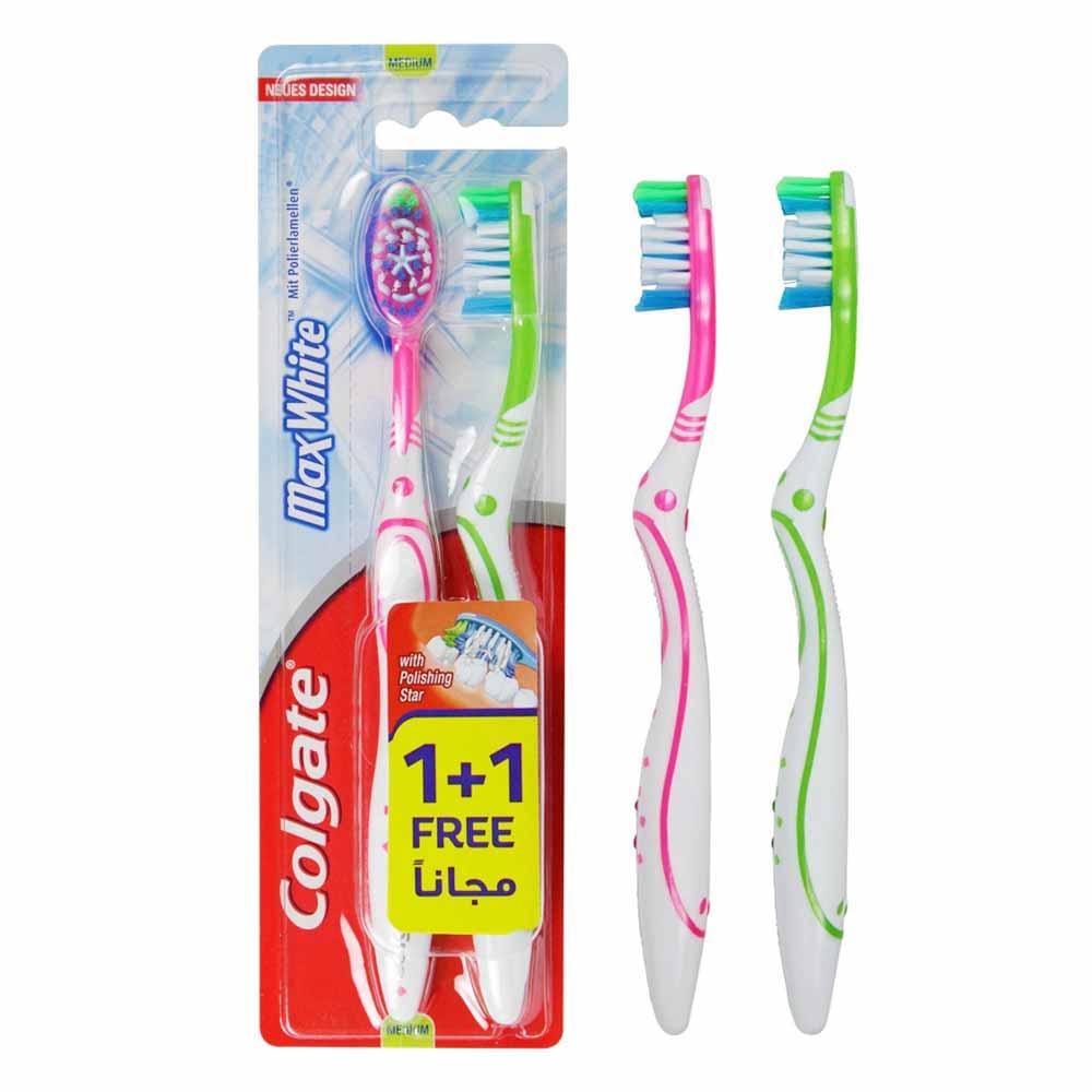 Colgate, Max White Medium T/B 1+1