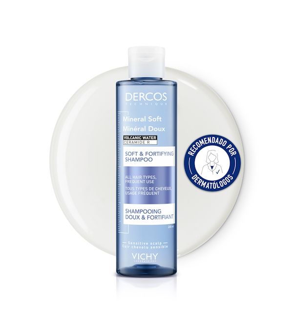 فيشي، شامبو ديركوس مينيرال الناعم، 200 مل