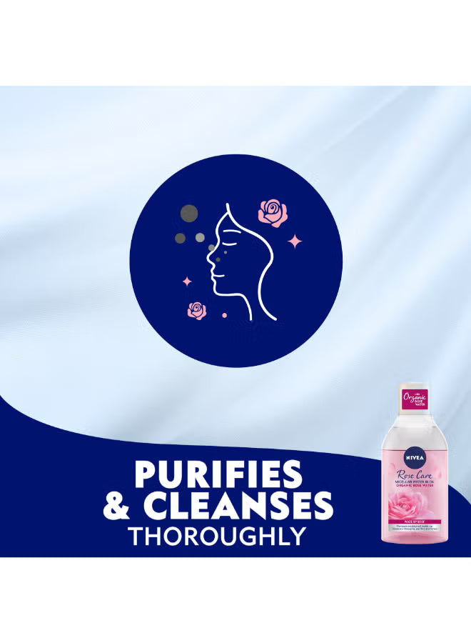 Nivea, Micellar Water Rose Care, 400 ml