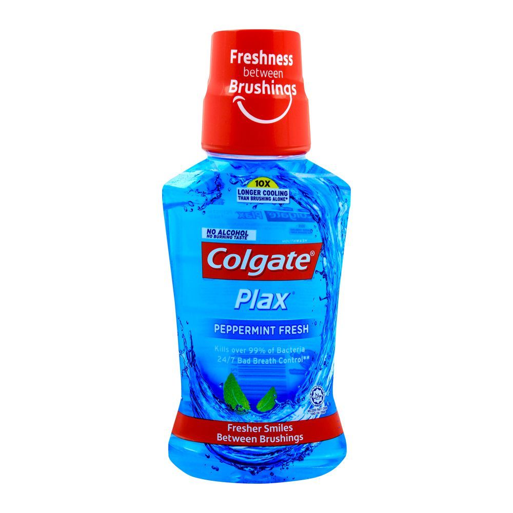 Colgate, غسول فم بلاكس بالنعناع 500+، 250 مل