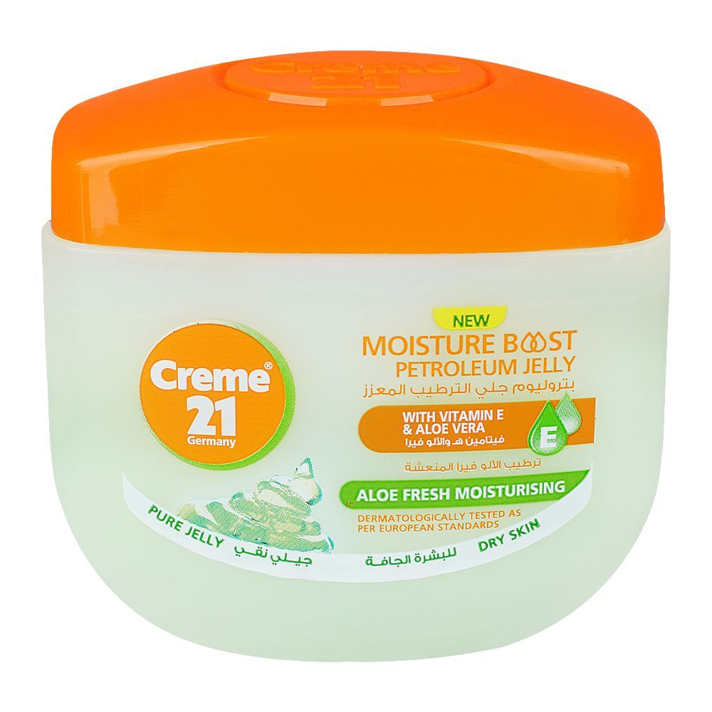Creme 21, Aloe Vera Moisturizing Petroleum Jelly, 100 ml