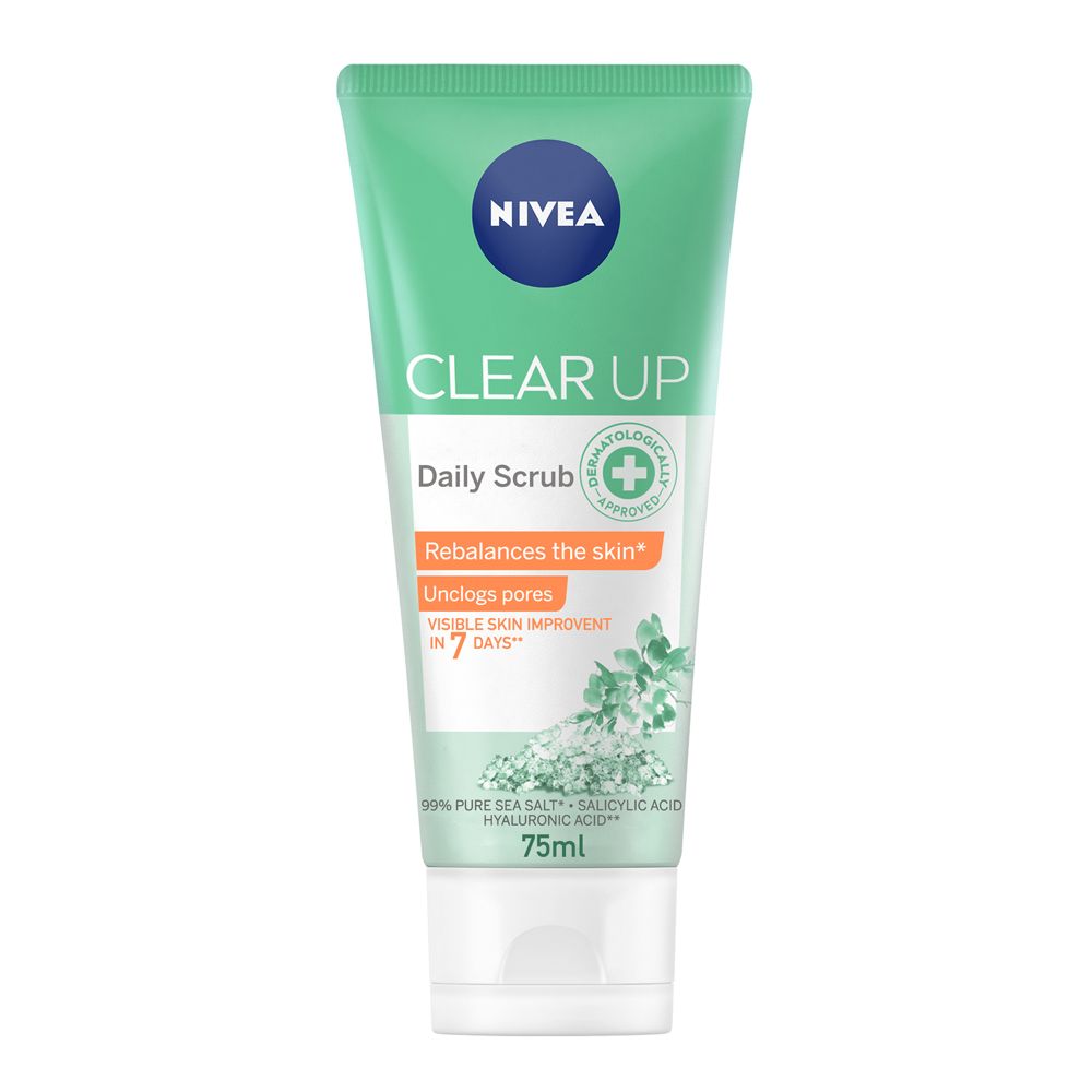 Nivea, Clear Up Daily Scrub, 75 ml