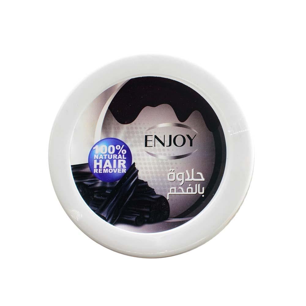 Enjoy, Hair Removal Paste with Charcoal, 400 g