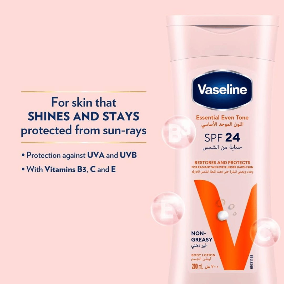 Vaseline, Lotion Even Tone SPF, 200 ml