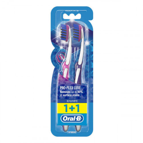 Oral-B, Pro-Flex Luxe 3D White 1+1 TB