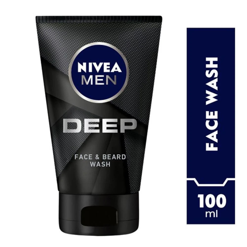 Nivea MEN, Deep Face Wash, 100 ml
