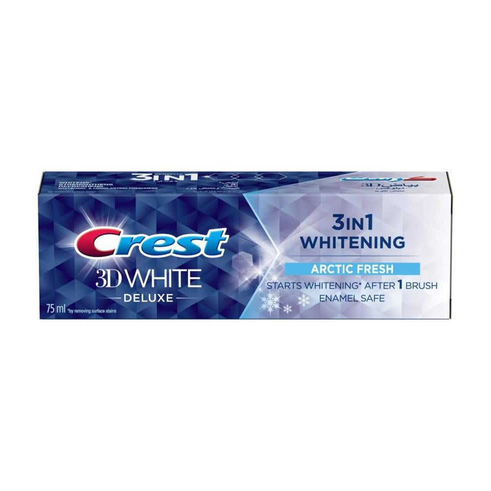 Crest, 3D White Deluxe Arctic Fresh, 75 ml
