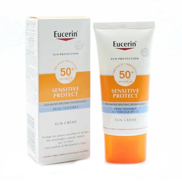 EUCERIN SUN CREAM SENSITIVE SKIN SPF50+ 50ML