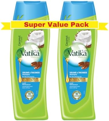فاتيكا، عرض شامبو جوز الهند وزيت الخروع 2×350 مل