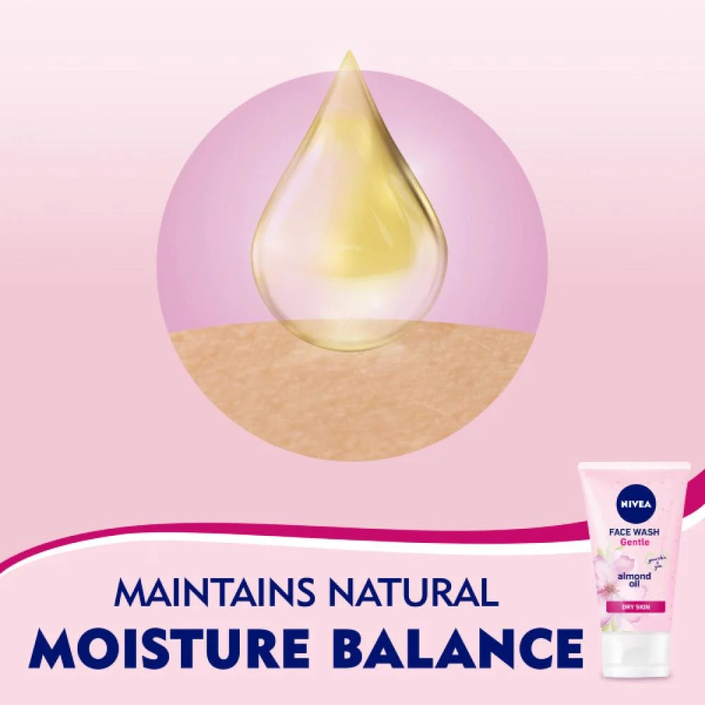 Nivea, Face Wash Dry-Sensitive, 150 ml