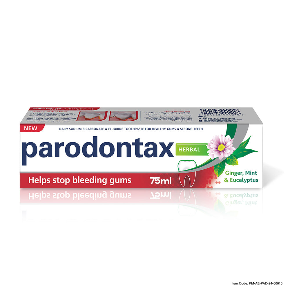 Parodontax، معجون أسنان بالأعشاب، 75 مل