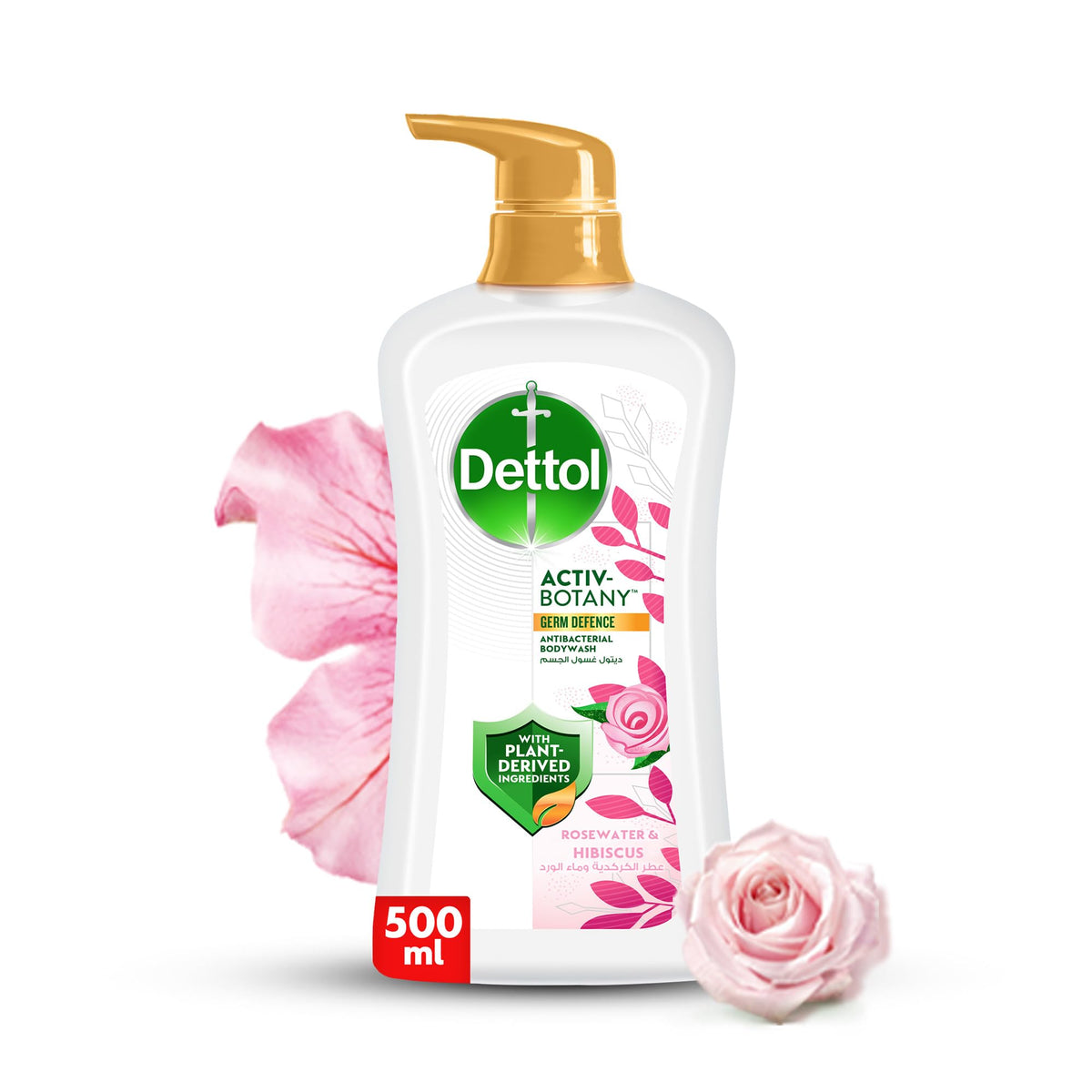 Dettol, Activ Botany Germ Defence Body Wash, 500 ml