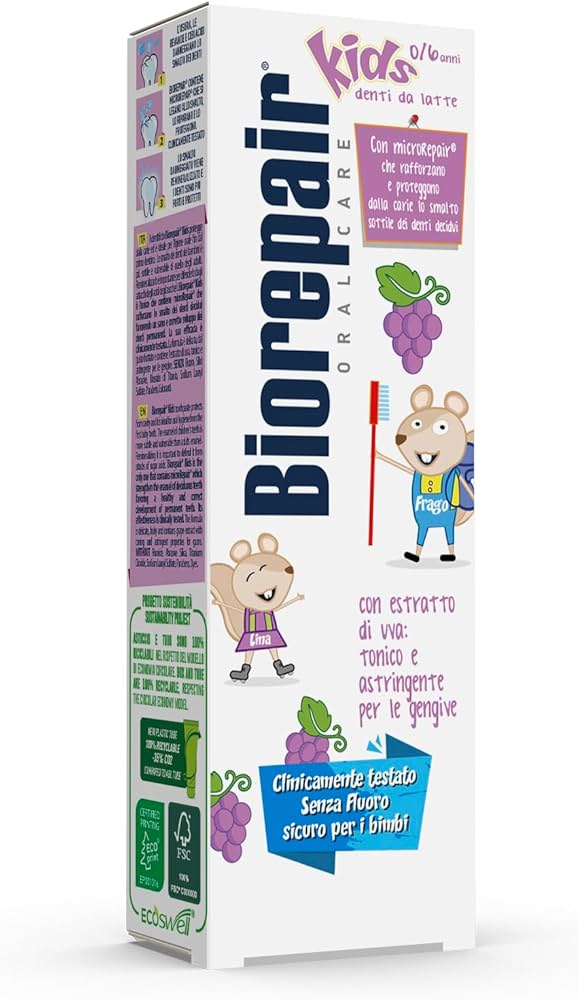 Biorepair, Kids Grape T/P 0-6 Years