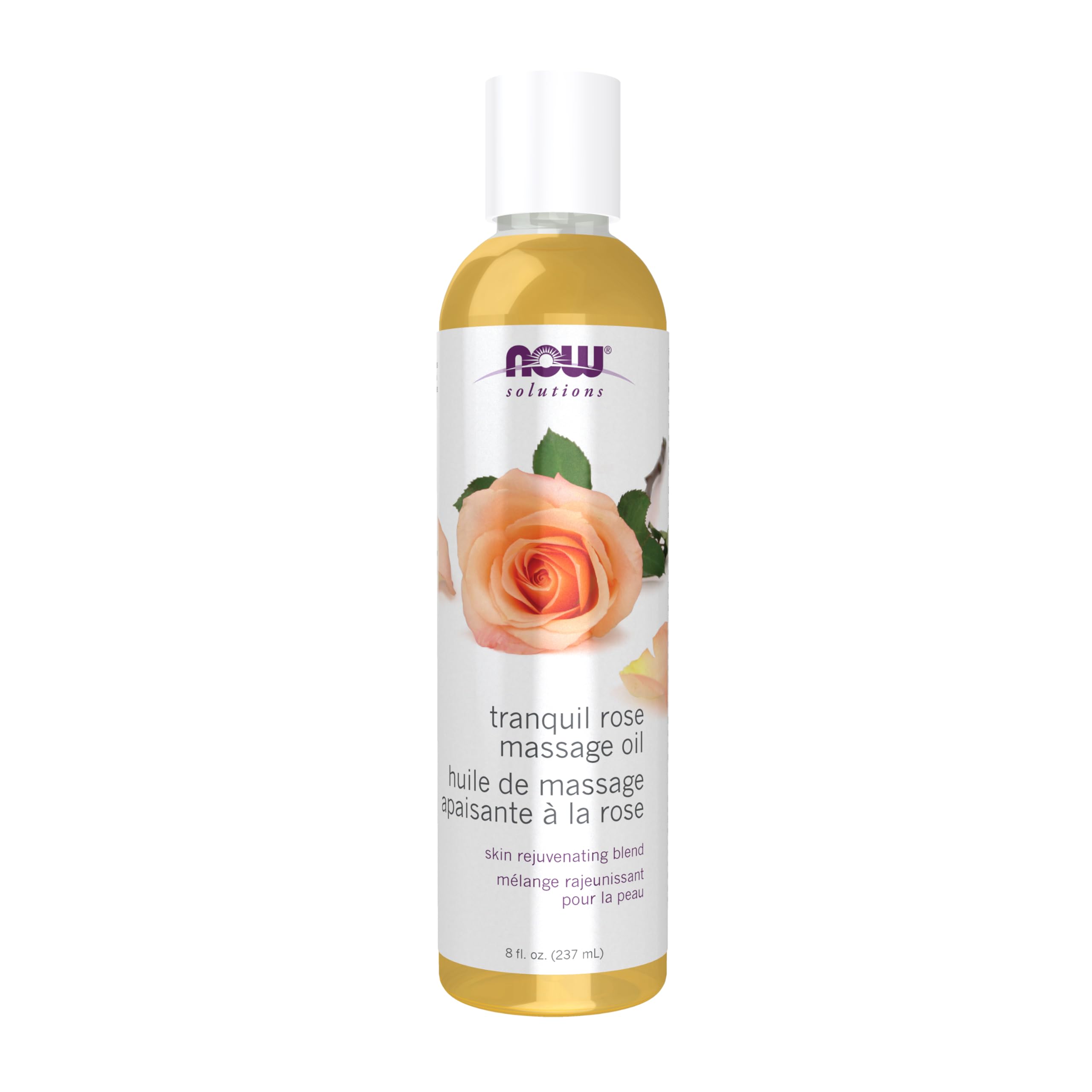 NOW Foods, زيت التدليك Now Tranquil Rose، 237 مل