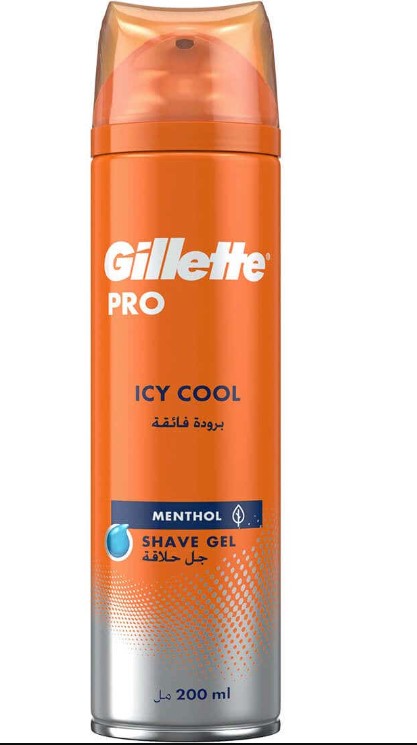 جيليت، جل حلاقة برو آيسي كول بالمنثول، 75 مل