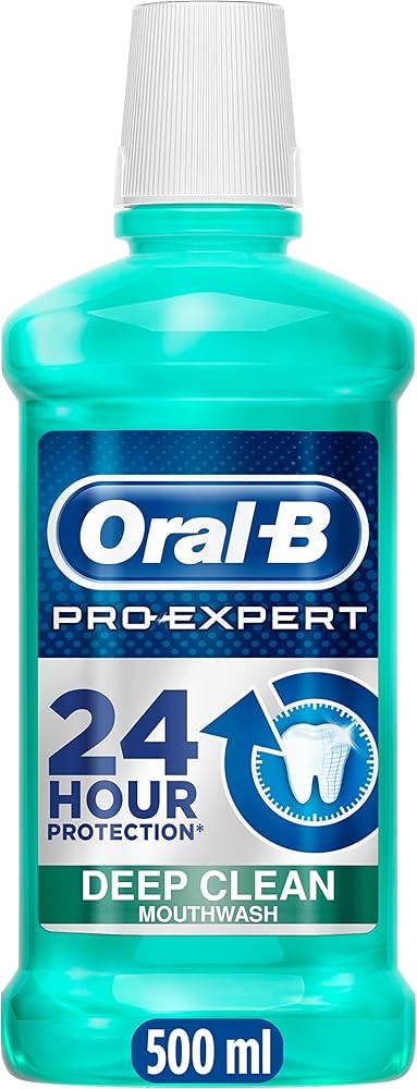 Oral-B, Pro-Expertdeep Clean Mouthwash, 500 ml