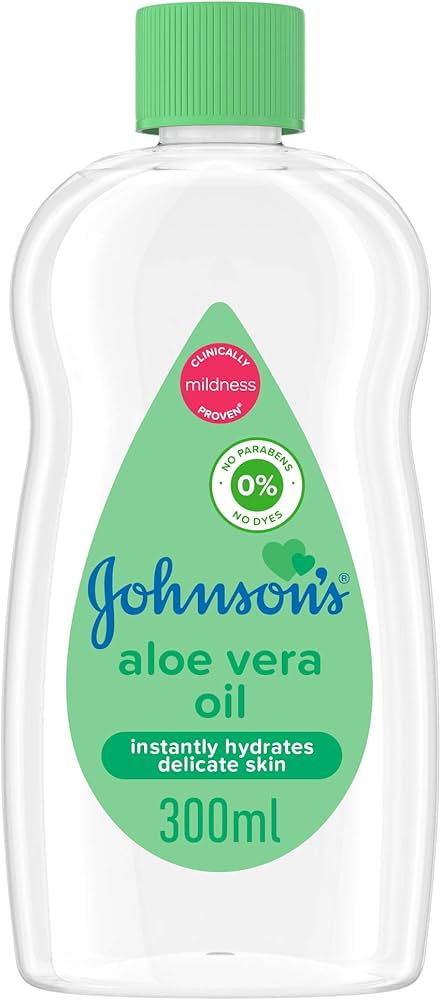 JH Baby, Oil with Aloe Vera, 300 ml