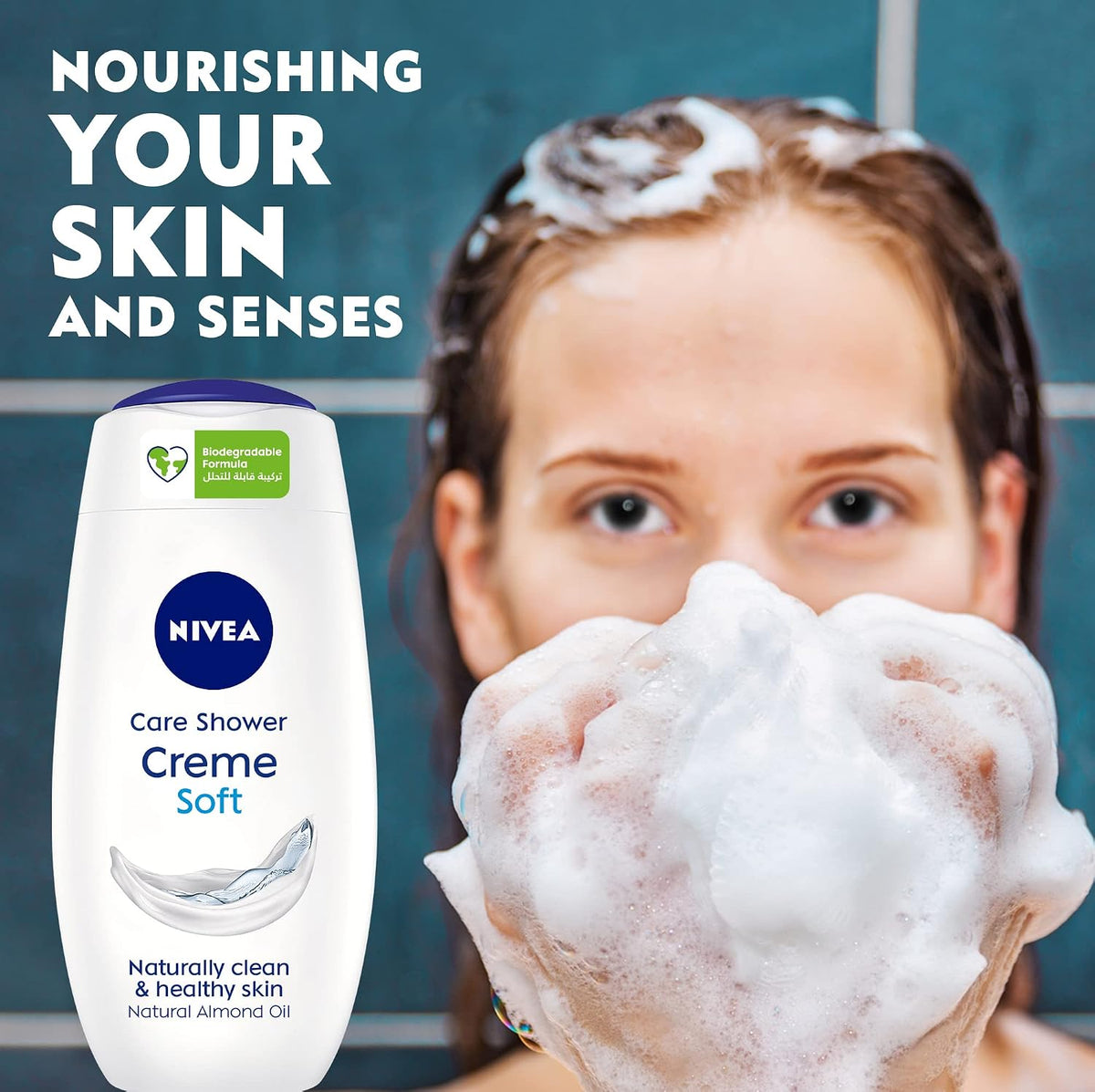 Nivea, Shower Gel Creme Soft, 250 ml