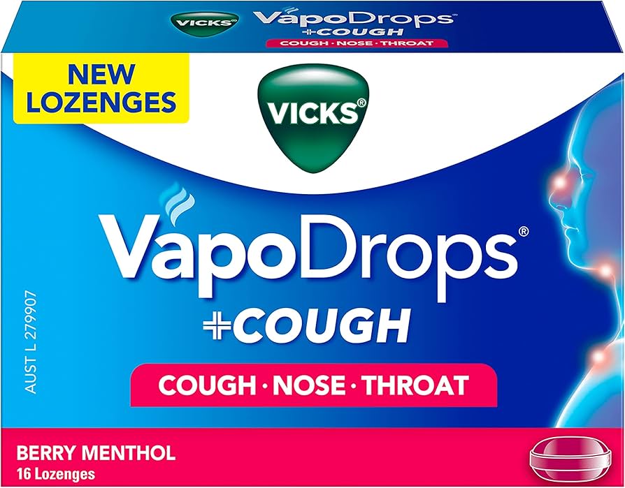 Vicks, Vapodrops 16 Berry (Unit)