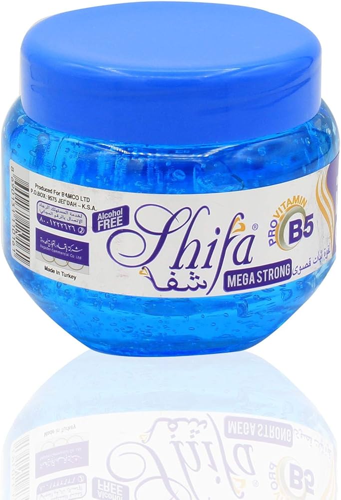 شفاء، جل شعر ميجا قوي، 165 مل