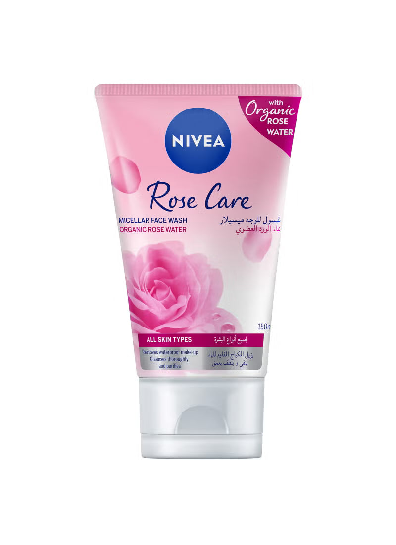 Nivea, Rose Care Micellar Water, 150 ml