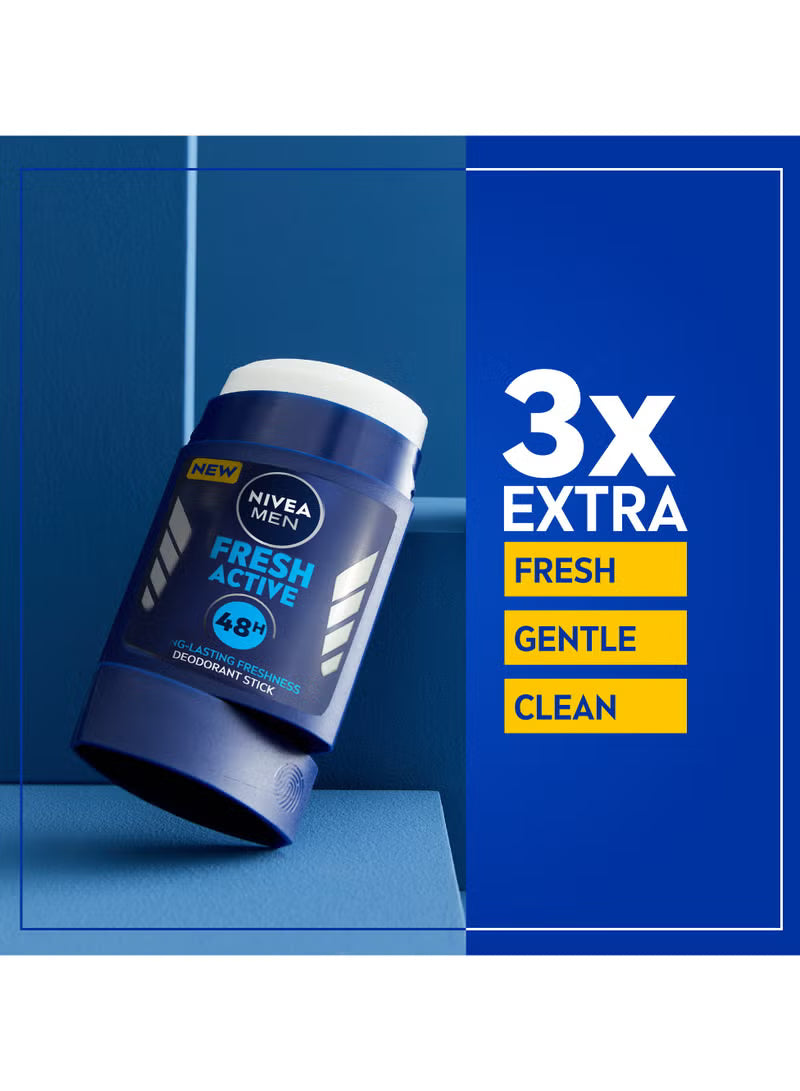 Nivea MEN, Deo Stick Fresh Active, 50 ml
