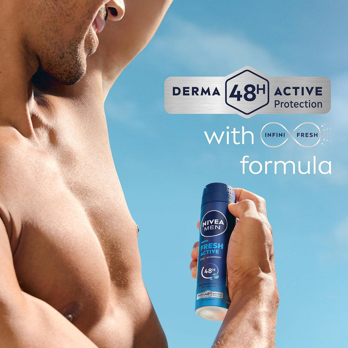 Nivea MEN, Fresh Active Spray, 200 ml