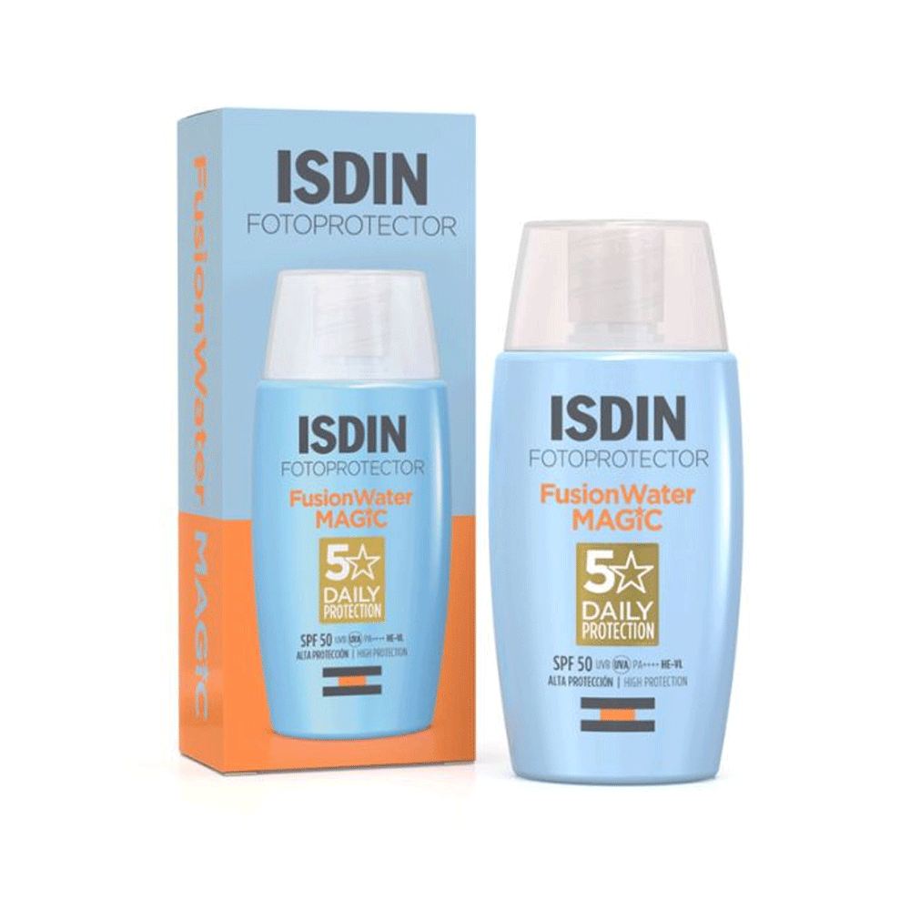 Isdin، واقي شمسي فيوجن واتر بلس (+)، عامل حماية 50، 50 مل