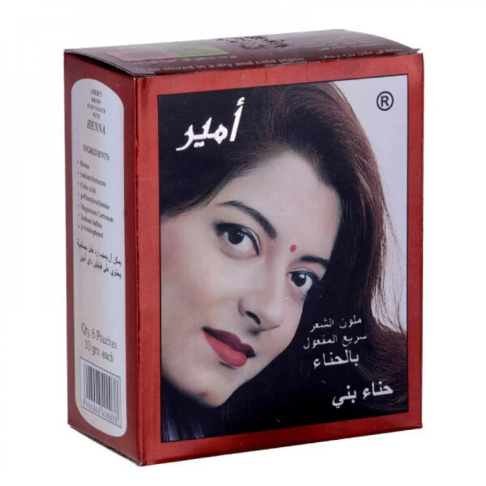 Amir, Henna Pack Brown