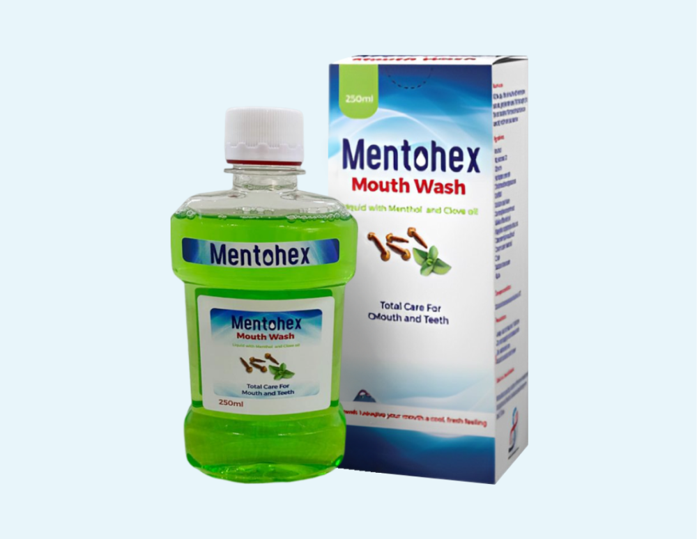 Mentohex, Mouth Wash, 250 ml