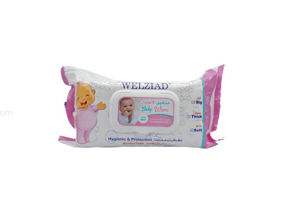 Welziad, Baby Wipes Sensitive, 108 Count