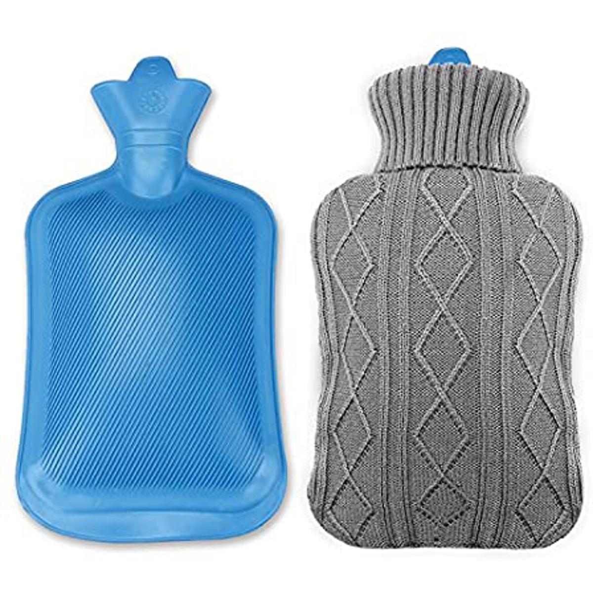 Hot, Water Bag with Cover 1 Liter