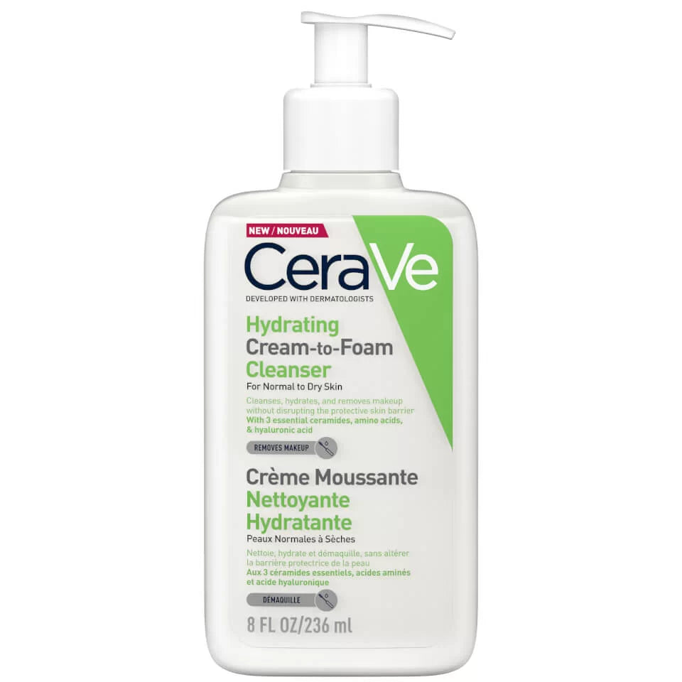 Cerave, رغوة منظفة، 236 مل