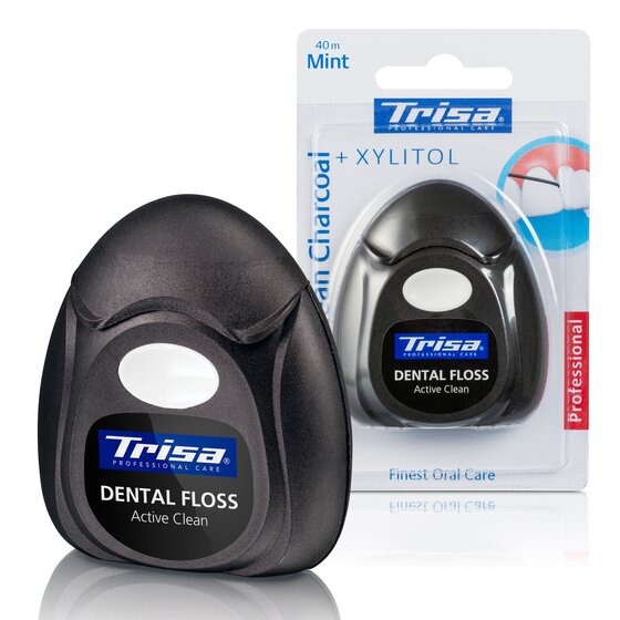Trisa، خيط تنظيف الأسنان Active Clean