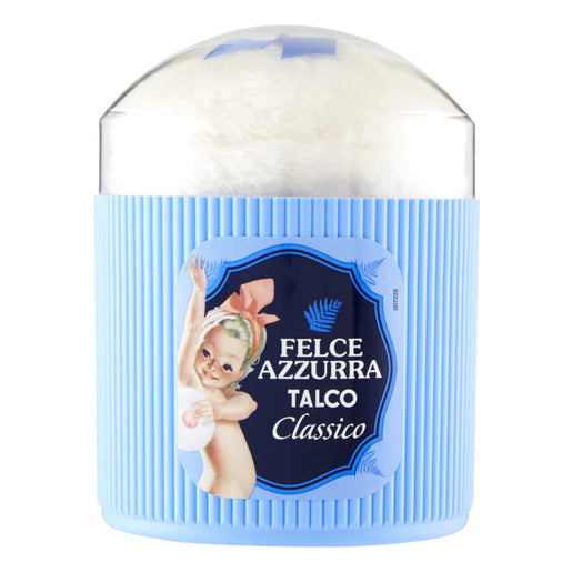 Felce Azzurra, Talcum Bottle with Puff, 250 g