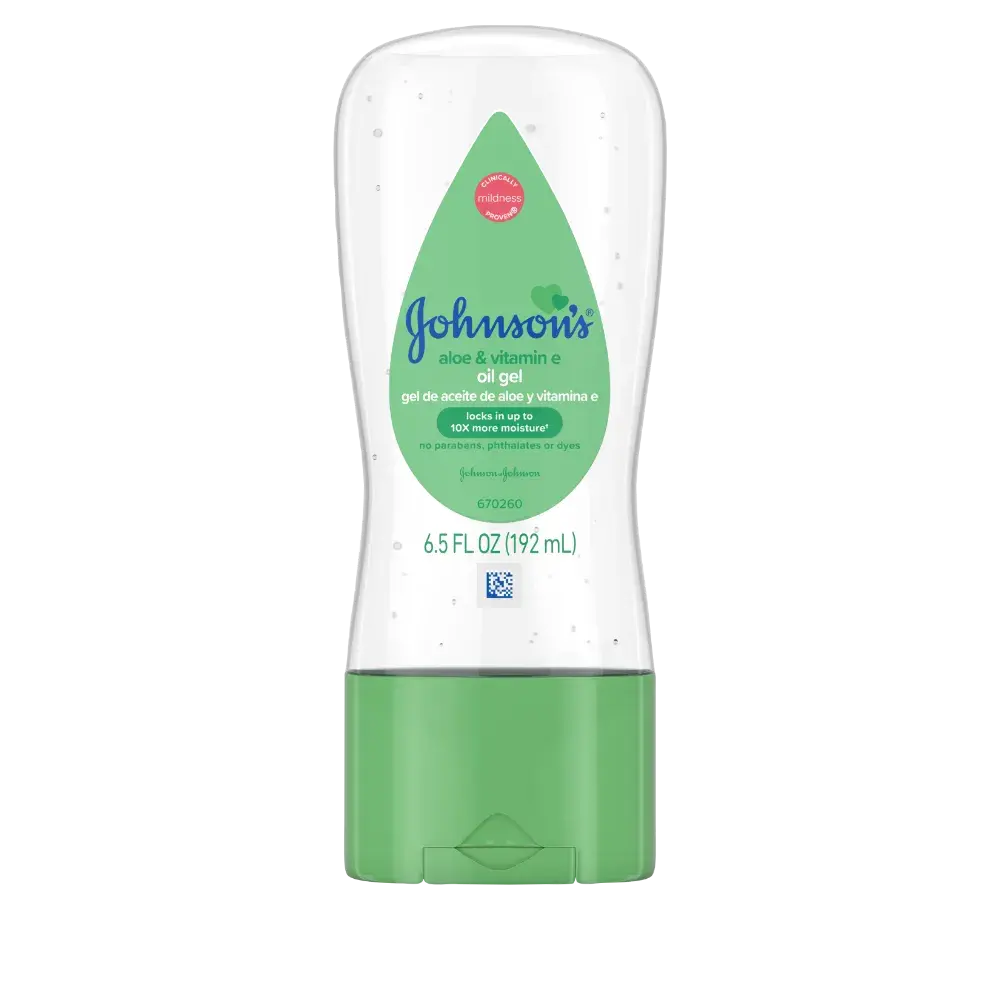 JH Baby, Oil Gel Aloe & Vitamin E, 192 ml