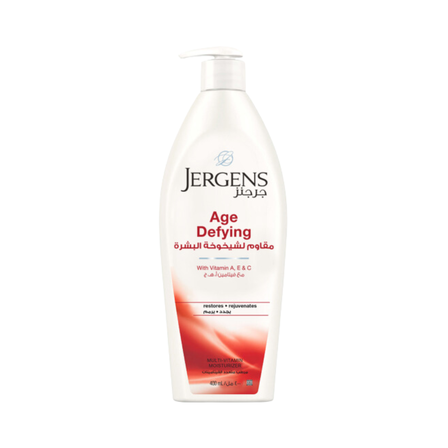 Jergens, لوشن مقاوم لعلامات تقدم سن البشرة، 400 مل