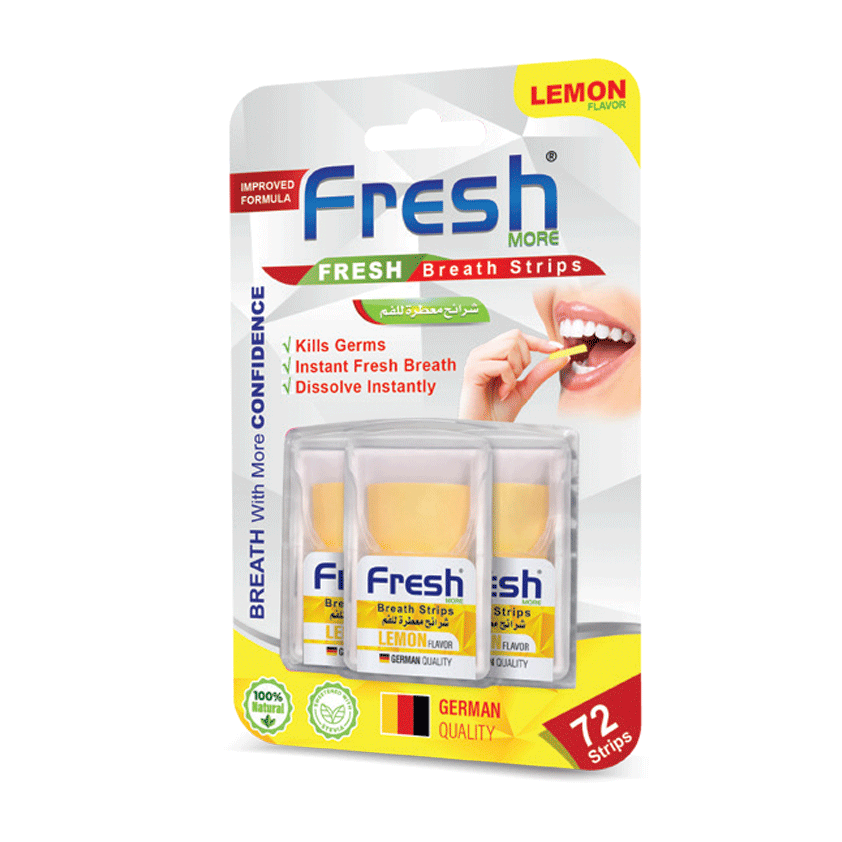 Peppermints, Feel Cool Lemon Fresh Breath Strips