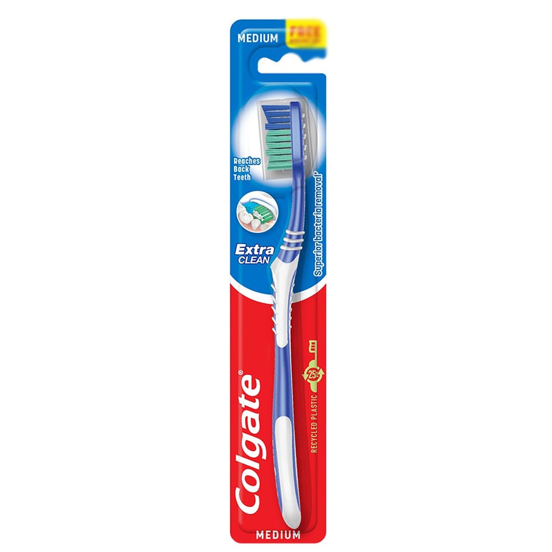 Colgate, Extra Clean Medium Brush